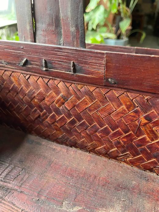 竹编髹漆双层提梁食盒，顺丰包邮 商品图9