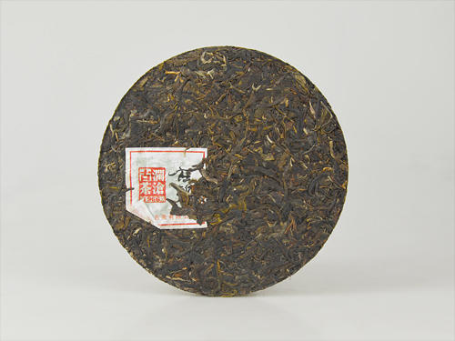 澜沧古茶2015年乔木铁饼普洱生茶400g/片 商品图1