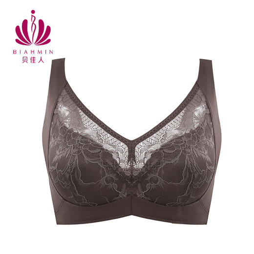贝佳人新款“酷系”深V背心式水晶杯文胸-BW932236 商品图2