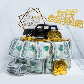 【奔驰大G暴富】鲜果奶油蛋糕