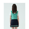 TeenieWeenie小熊2022夏季新款女装小熊套头格子针织马甲清新吊带背心TTKN222406P 商品缩略图4