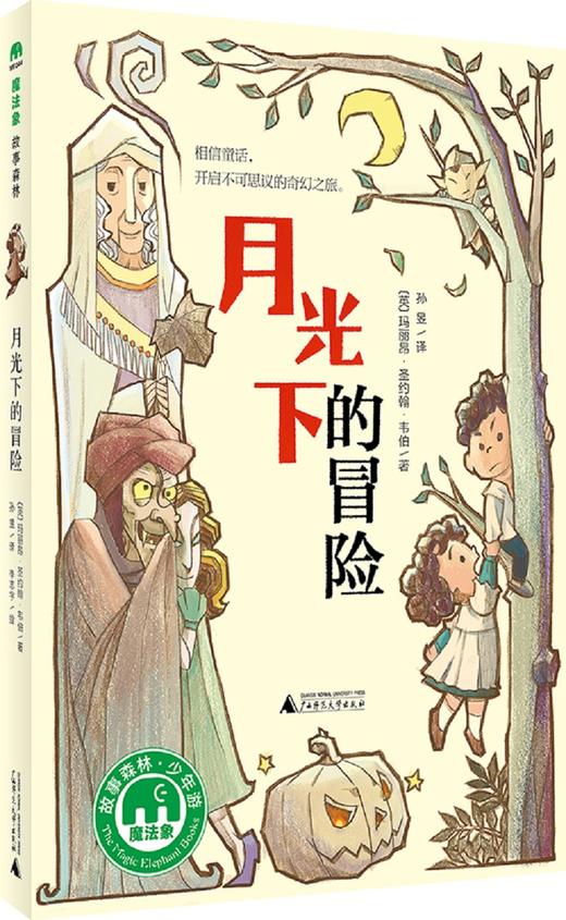(仓发) 少年游系列第二辑：月光下的冒险(魔法象·故事森林)/广西师范大学出版社/〔英〕玛丽昂·圣约翰·韦伯/9787549582006 商品图0