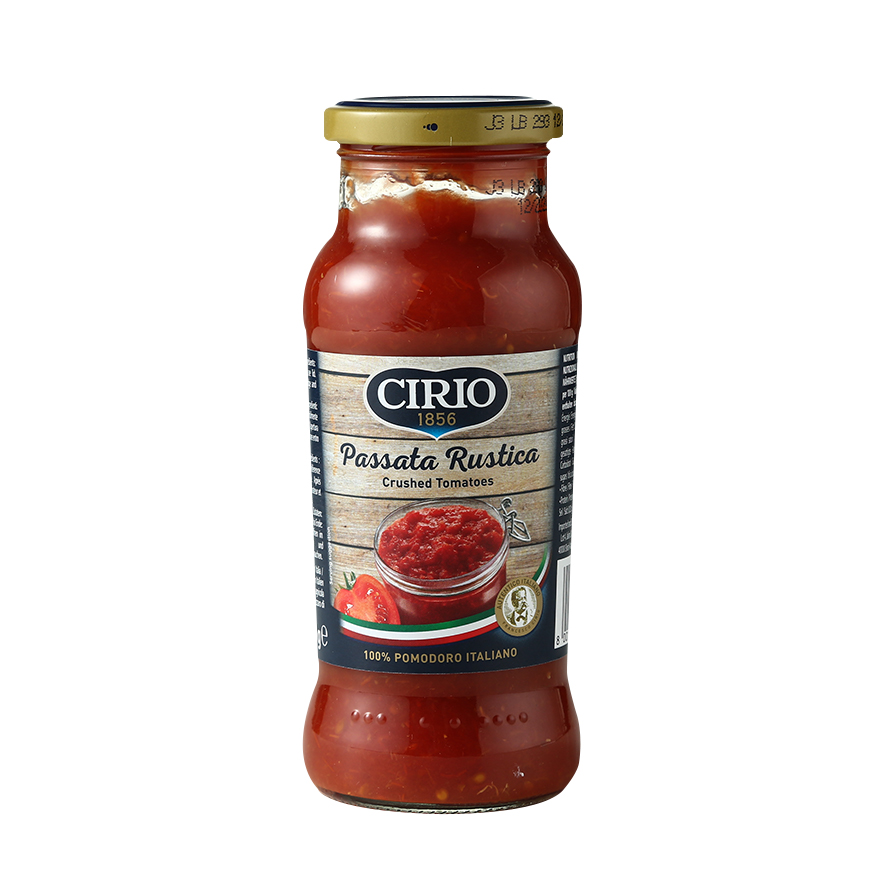 茄意欧粗粒番茄泥两瓶一组2x350g Cirio Passata Rustica