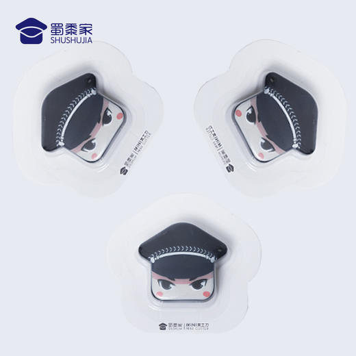 【卡通头像快递刀】小巧易携带锋利高碳钢刀片卡通男头像迷你美工刀 商品图4