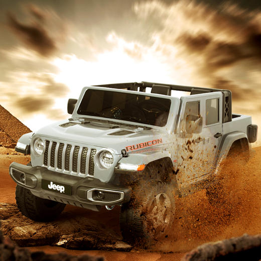 智乐堡 吉普电动车四轮遥控汽车 可坐人 商品图2