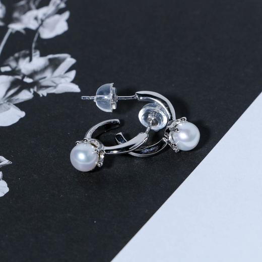 【下单2-3个工作日发】甄珠贝 瞬间让人有幸福感的戒款耳钉，时髦又超级有气质 商品图2