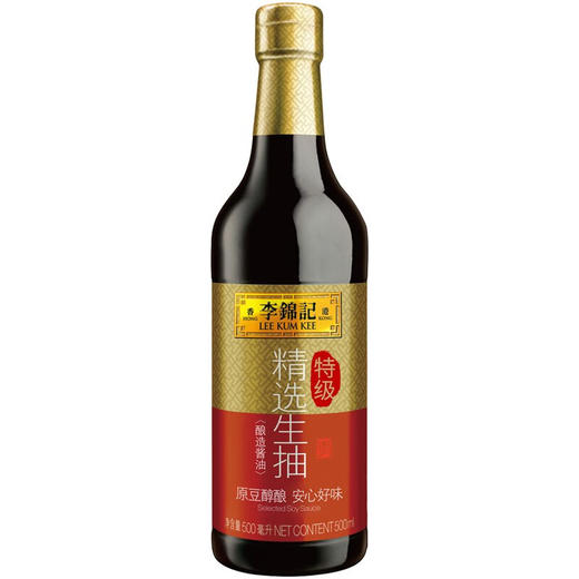 500ml李锦记精选生抽 商品图0