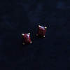 北京仓｜Arie: Chroma-石原里美 同款-Bijoux Drawing-棕色 方形 耳钉［日本设计师］ 商品缩略图4