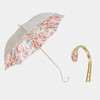 PASOTTI 意大利白色花朵伞面复古手柄手工定制女士直柄防晒晴雨伞WF08F 商品缩略图5