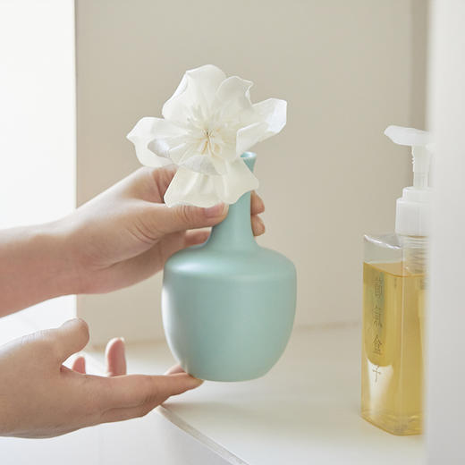 【控价】节气盒子香薰 木兰坠露扩香套组/龙井问茶/白桃乌龙香氛礼盒 商品图4