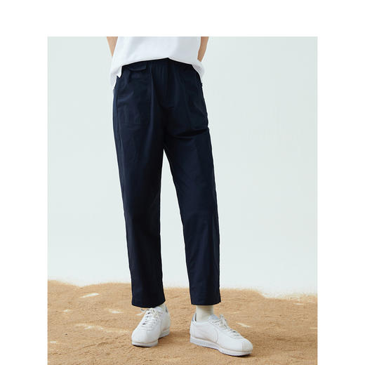 TeenieWeenie小熊2022新款女基础款工装风潮酷小个子直筒长裤子TTTC222402P 商品图1