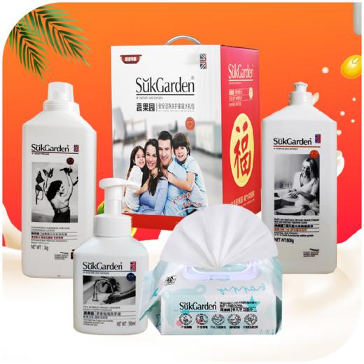【团购展示】蔬果园安全洁净洗护家庭大礼包C 商品图0