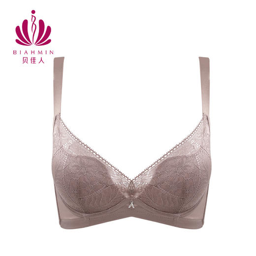 贝佳人文胸新款“设计师”3/4曲线杯-BW912204 商品图1
