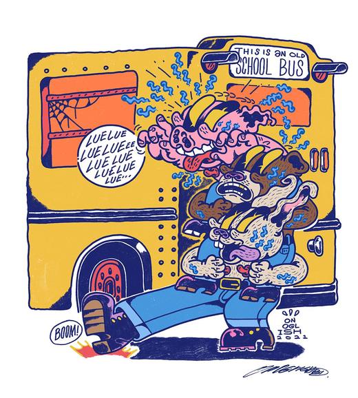 《Old School Bus  2021》 商品图0