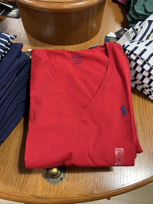 Ralph Lauren 拉夫劳伦  女款V纯棉T恤 内搭外穿全搞定可配情侣 可亲子 商品图8