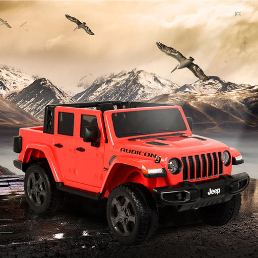 智乐堡 吉普电动车四轮遥控汽车 可坐人 商品图4