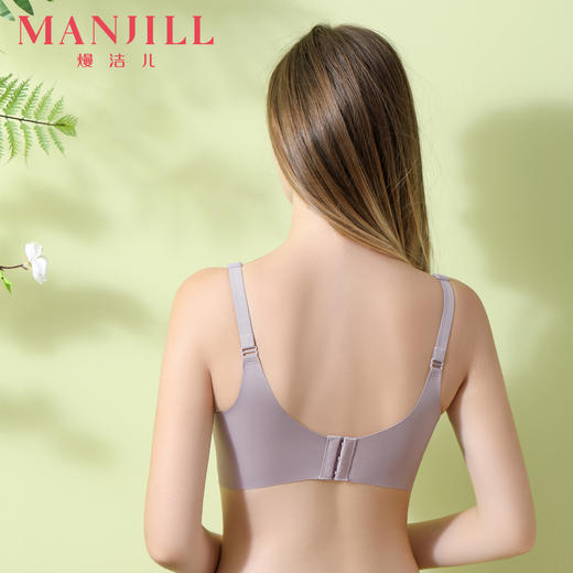 熳洁儿 孕妇哺乳裸感无钢圈高弹亲肤聚拢哺乳期文胸22201802 商品图3