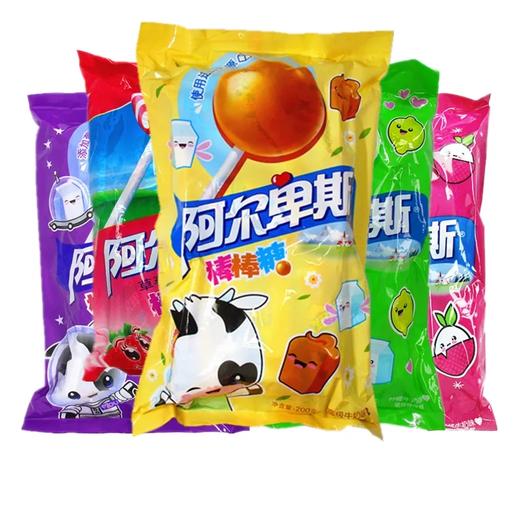 阿尔卑斯棒棒糖牛奶味200g 商品图2