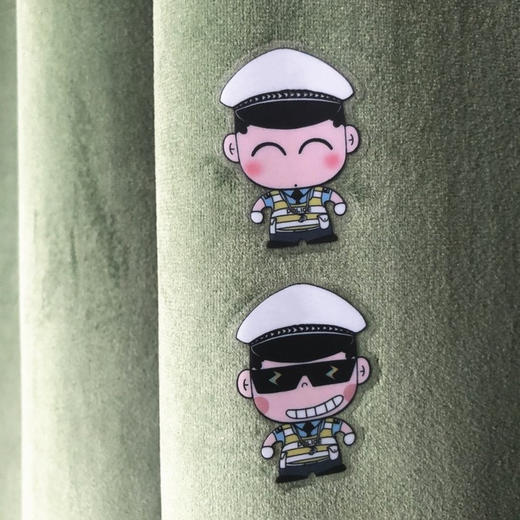 叱咤精美透明卡通创意贴纸-叱咤人物款 商品图5