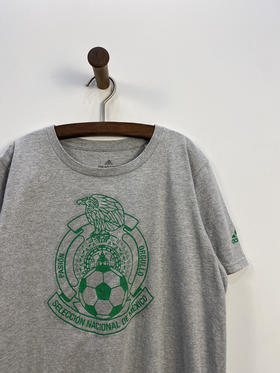  adidas 阿迪达斯 墨西哥足球队 
THE GO-TO TEE 短袖T恤 _SST(S)