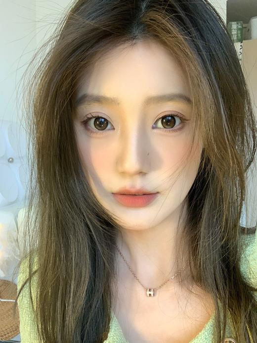 hushlens 年抛美瞳 高光奶茶 商品图1