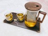 【胡桃木飘逸杯】按压式茶水分离（泡茶壶/极简禅意茶具）仅茶壶不含茶杯   （简单便携战鑫老师出门必备） 商品缩略图4