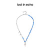 lost in echo 设计感小众天然彩石不对称拼接珍珠项链 商品缩略图2