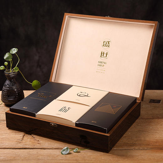 【嘉兴粽】实木礼盒款 1000g 商品图1