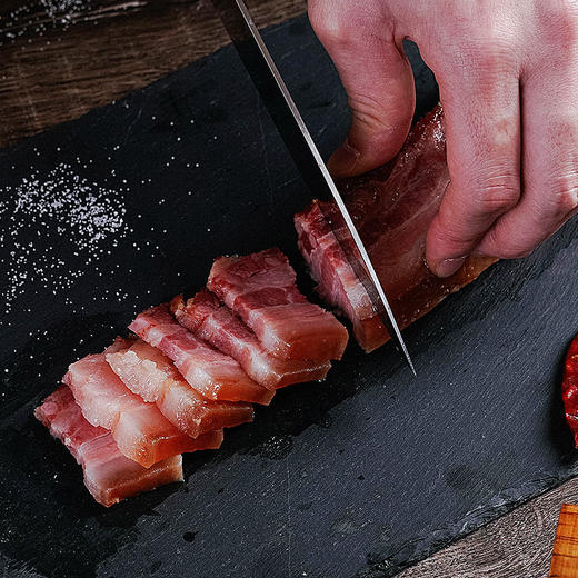 田园徽州牌刀板香500g/袋 腊肉五花肉 商品图2