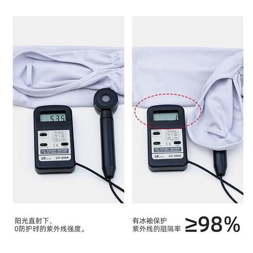 【买一送一】冰感护指防晒袖套男女夏季手套紫外线护臂手臂套袖开车袖子薄款 商品图5