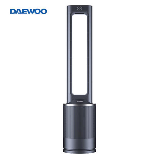 韩国大宇无叶风扇家用净化空气低音落地扇塔扇大风力电风扇 V8 商品图1