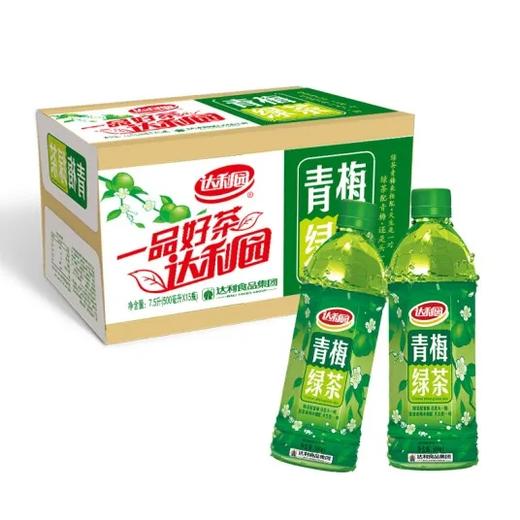 达利园青梅绿茶500ml*15 商品图1