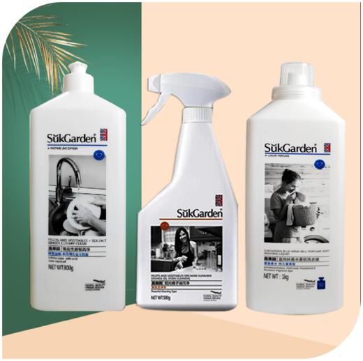 【团购展示】蔬果园安全洁净洗护家庭大礼包三件套C 商品图0