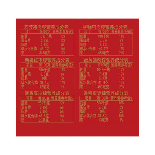【五芳斋粽子】端午礼品粽 悦玲珑 1160g 商品图3