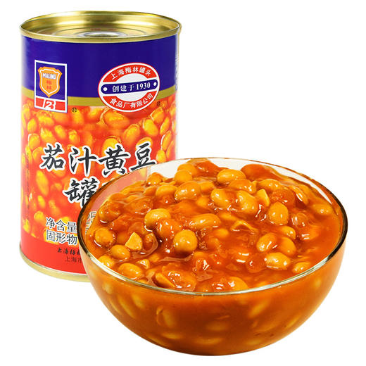 梅林牌茄汁黄豆425g/盒 商品图0