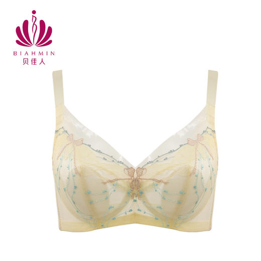 贝佳人文胸“First Love”深V水晶杯-BW932213 商品图1