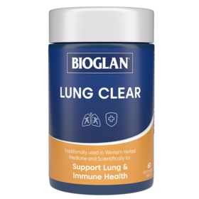 Bioglan宝兰澳洲草本复合清肺片清理肺部60粒（效期28年11月）