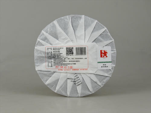 澜沧古茶2015年乔木铁饼普洱生茶400g/片 商品图5