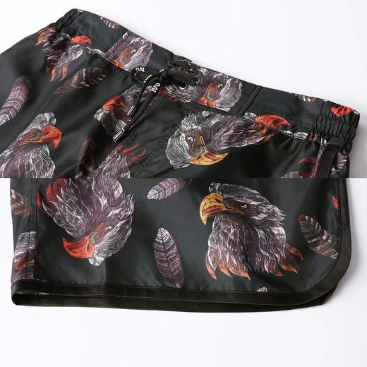 安莉芳旗下IVU时尚印花沙滩裤潮男薄款抽绳休闲短裤UF00018 商品图1