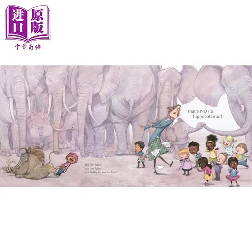 【中商原版】Not a Hippopotamus 那不是河马 英文原版 进口原版 3岁到7岁 儿童图画书 Juliette MacIver 商品图2