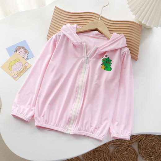 抖音爆款夏季儿童防晒衣超薄透气男童女童皮肤衣沙滩防晒服 商品图2