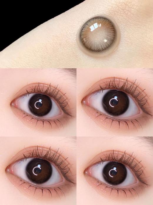 Gugucon半年抛·咕咕黑（小黑环）·14.2mm中等着色·韩产2片 商品图8