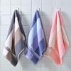 【纯棉加厚简条缎档刺绣毛巾】全棉面巾3条装 商品缩略图2