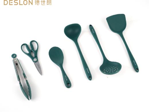 【团购展示】德世朗沁缘硅胶厨具六件套DFS-TZ820-6A 商品图0
