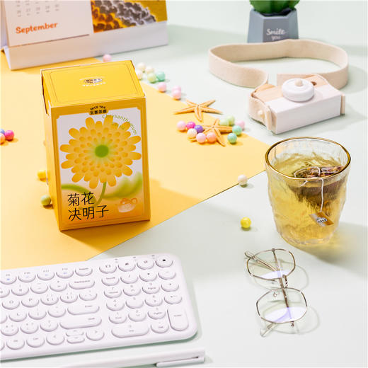 【宜昌助农馆】至喜茶厰 菊花决明子 袋泡花茶  3g*15袋 商品图3