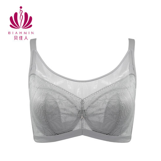 贝佳人文胸新款“设计师”全罩水晶杯-BW932214 商品图1