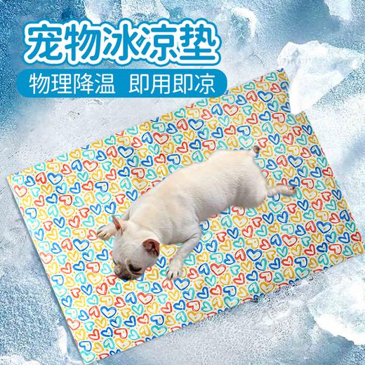 宠物冰垫 夏季狗窝 猫垫 降温睡觉多功能使用 中号/大号 防水防污 耐抓耐咬 商品图0