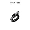 lost in echo 设计感轻奢小众珐琅扣带镶嵌锆石戒指 商品缩略图4