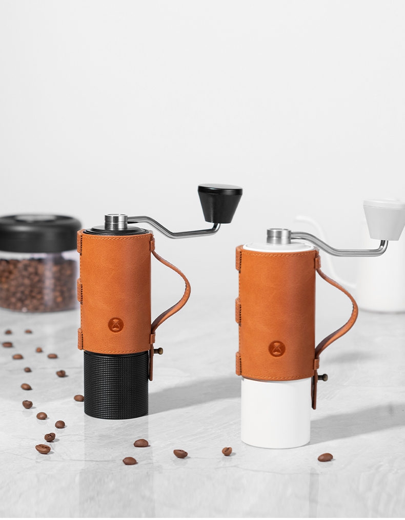 泰摩 栗子C系列磨豆机专用皮套 手摇磨豆机全手工定制头层黄牛皮