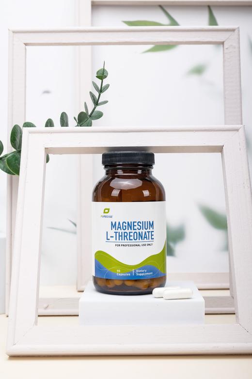 【平静镁 L-苏糖酸镁】 Magnesium L-Threonate 90粒 大脑活力 睡眠平静 大脑健康和记忆  自闭症大脑支持 Purecise®️ 商品图3